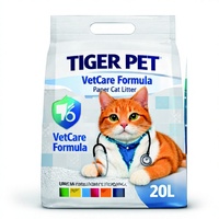 Litière pour chat écologique de 5 kg avec indicateur de pH pour surveiller la santé urinaire du chat, destinée au marché des soins pour animaux de compagnie