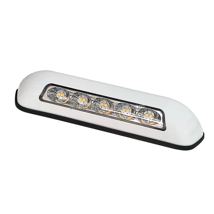 Ip66 Buiten Waterdichte Wandlamp 12V Voeding Rv Jacht Binnenplaats Veranda Licht 206Mm