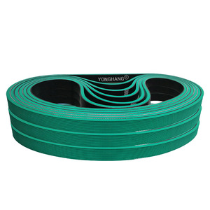 Yonghangbelt công nghiệp điện vô tận <span class=keywords><strong>PU</strong></span> phẳng thắt lưng liền mạch công nghiệp cao su lớp phủ tay áo trung chuyển cho thư mục gluer OEM - Product Image 5