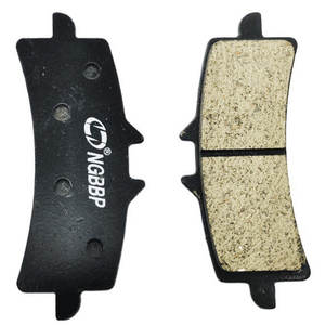 แผ่นเบรกเซรามิกออแกนิก<span class=keywords><strong>3</strong></span> <span class=keywords><strong>R</strong></span> สำหรับ FA447เบรก675R Nbbp จรวดเดย์โทนา - Product Image 4