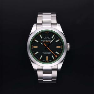 Montre mécanique inspirée de l'horlogerie de luxe, fabriquée exclusivement avec un calibre 3235, en acier Oyster 904L forgé, verre saphir antireflet. - Product Image 1