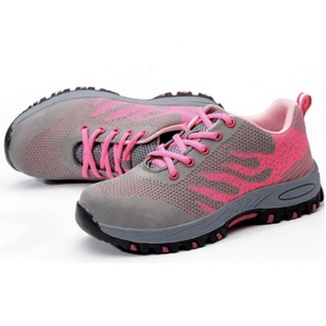 Zapatos <span class=keywords><strong>de</strong></span> trabajo <span class=keywords><strong>de</strong></span> <span class=keywords><strong>seguridad</strong></span> <span class=keywords><strong>para</strong></span> mujer, punta <span class=keywords><strong>de</strong></span> acero, cómodos, tejidas con mosca, al aire libre <span class=keywords><strong>para</strong></span> verano, venta al por mayor - Product Image 5