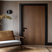 Portes d'entrée en bois massif de qualité supérieure, portes d'entrée en bois contemporaines pour projets résidentiels modernes