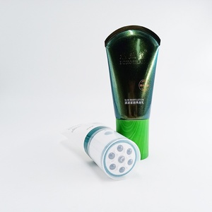 Tube de lotion électrique personnalisé de 150 ml, écologique, avec bille de massage et bouchon à vis, pour blush et autres cosmétiques - Product Image 1