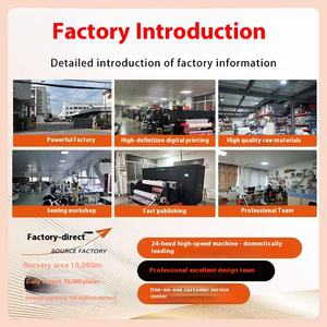 Échantillons gratuits de tissu de fond large imprimé numérique personnalisé de luxe moderne d'usine-Tenture murale - Product Image 5