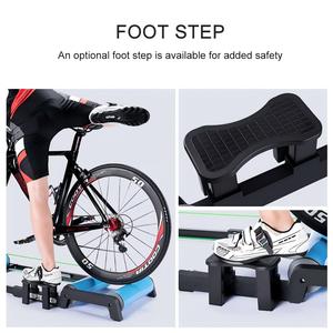 <span class=keywords><strong>Rodillo</strong></span> de bicicleta ajustable XLAN para interiores y entrenador de bicicleta portátil con pedales antideslizantes, adecuado para bicicletas de carretera y de montaña. - Product Image 4