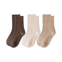 Chaussettes ras du cou pour femmes en rayonne de bambou 85% tricotée, douces, soyeuses, antibactériennes, absorbantes et respirantes, vente en gros, durables