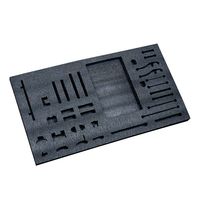 Insert en mousse EVA légère sur mesure, résistant aux chocs, plateau en EVA usiné CNC personnalisé pour l'emballage d'outils de sport de plein air