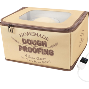 Caja de fermentación de masa, gabinete de fermentación de pan <span class=keywords><strong>con</strong></span> <span class=keywords><strong>cremallera</strong></span> de tela plegable, equipado <span class=keywords><strong>con</strong></span> controladores de temperatura y temporizador - Product Image 1