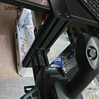 Kit de simulation de course automobile DIY, simulateur de vol, joystick Logitech X56 Master, pièces usinées CNC en aluminium 3060