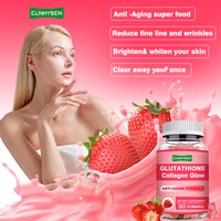Gommes au collagène OEM ODM, anti-âge, super aliments, blanchiment de la peau, améliore l'élasticité et l'hydratation de la peau
