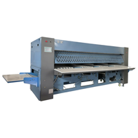 Machine à plier industrielle entièrement automatique pour linge d'hôtel et draps, capacité 3,3 m, chauffage à vapeur, antistatique, brevetée