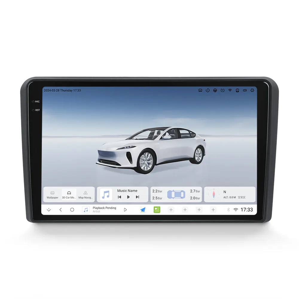 MEKEDE DUDU Auto 2K écran voiture lecteur DVD sans fil Car-Play Canbus Phone Connect DSP 8 Core CPU pour Audi A3 2003-2013