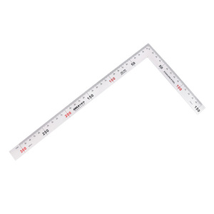Stainless Steel Right Angle Ruler 60 Cm Thickened For Woodworking Machinery Office Supplies - Product Image 2