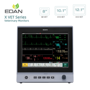 Moniteur de signes vitaux vétérinaires multiparamètres EDAN X VET Series, appareil de surveillance pour animaux, moniteur patient portable - Product Image 5