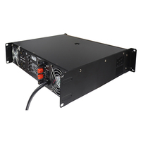 Amplificateur de puissance audio d'intérieur professionnel 2*1200 Watt de classe TD d'usine OEM pour DJ KTV Performance Metal Shell