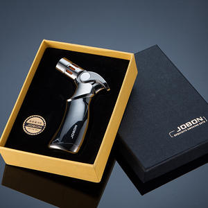 Jobon ZB659 Allume-cigare coupe-vent au <span class=keywords><strong>butane</strong></span> avec design moderne Construction en acier inoxydable Flamme à pulvérisation directe - Product Image 5