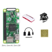 Carte de développement Raspberry Pi Zero2w à prix de gros, kit d'apprentissage Python Raspberry Pi Zero 0/W/2W