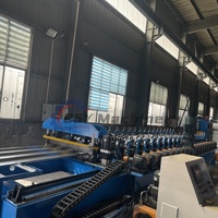 Máquina Automática de Conformación de Paneles Metálicos Trapezoidales para Techos con PLC, Desbobinador Hidráulico y Apilador, Certificación CE ISO para Construcción de Fábricas