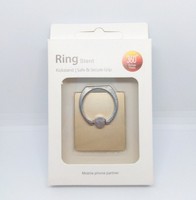 Anneau de support de bouton vide personnalisé emballage 360 boîtes pliantes UV personnalisées paresseuses boîte de papier avec fenêtre en PVC pour chargeur
