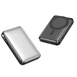 Magnetic Wireless Charger Power Bank 10000mAh Dual PD22 5W Ports+15W Powerbank Wireless Fast Charging Digital Display Po