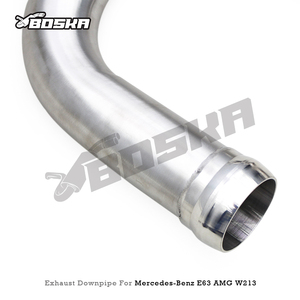 Tubo de Escape de Acero Inoxidable SS304 Personalizado para Mercedes E63 E63S AMG W213 4.0TT 2016-2023, Sistema de Escape de Carreras de Ajuste Directo - Product Image 6