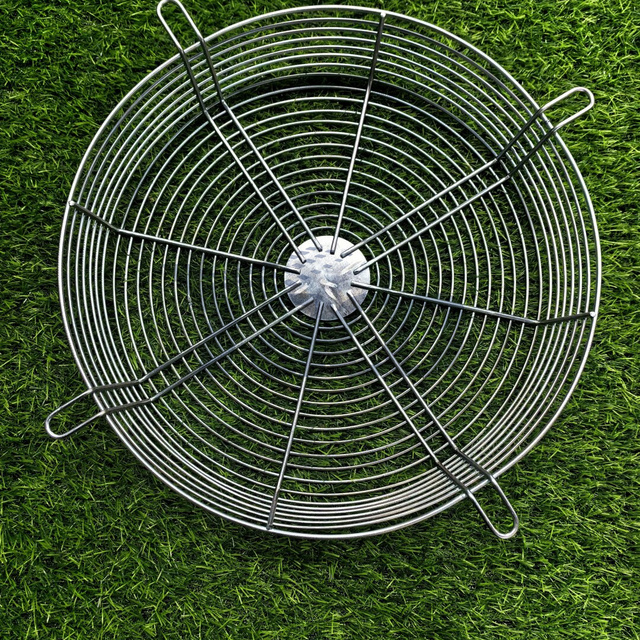 Industrial Metal Wire Welded Mesh Fan Guard Grill with Corrosion Resistance Customizable Size & Color for Screen Protection