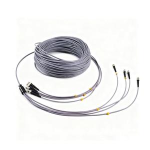 Câble de brassage à fibres optiques SC FC LC ST SM MM, cordon de brassage de dérivation OM1 OM3 2/4/8 4 fibres, câbles de communication à fibres optiques blindés - Product Image 1