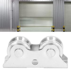 Aço inoxidável V Shaped Double Bearing Caster Sliding Gate Wheel Com Bracket preço barato - Product Image 6