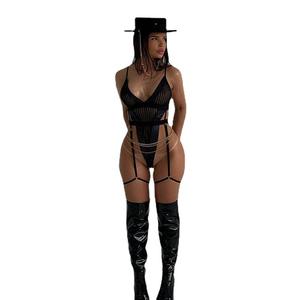 ชุดชั้นในเซ็กซี่ชุดชั้นในสตรีชุดบอดี้สูทชิ้นเดียวเปิดหลังแบบไม่มีเซ็นเซอร์ - Product Image 5