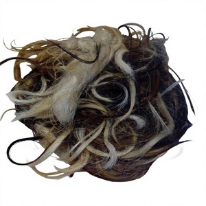 BS INTERNATIONAL Lot de crins de cheval naturels bruns liquides pour la fabrication de brosses – Vente en gros - Product Image 1