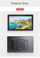 Monitor de Pantalla Táctil Industrial de 10 a 24 Pulgadas, Computadora Táctil Industrial con Sistema Operativo Linux Ubuntu/Windows/Android