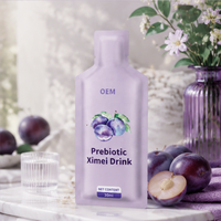 Complément alimentaire liquide prébiotique Dio OEM/ODM avec extrait de prune, fibres alimentaires, 30 ml, boisson fruitée saine pour l'intestin