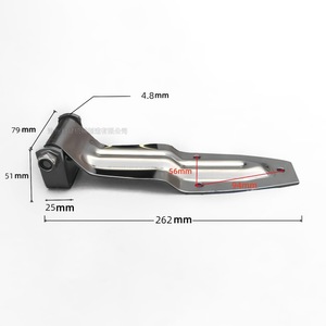 Charnière de porte en acier inoxydable 262 mm pour camions frigorifiques et transport en chaîne du froid - Product Image 1