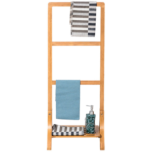 Porte-serviettes <span class=keywords><strong>de</strong></span> <span class=keywords><strong>bain</strong></span> moderne en <span class=keywords><strong>bois</strong></span> <span class=keywords><strong>de</strong></span> bambou, support <span class=keywords><strong>sur</strong></span> <span class=keywords><strong>pied</strong></span> pour <span class=keywords><strong>salle</strong></span> <span class=keywords><strong>de</strong></span> <span class=keywords><strong>bain</strong></span> douche, matériau en <span class=keywords><strong>bois</strong></span> <span class=keywords><strong>de</strong></span> qualité - Product Image 2