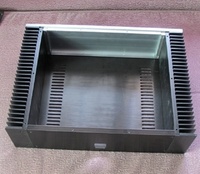 Boîtier d'amplificateur de puissance de classe A, Double radiateur, châssis Audio haut de gamme, nouvelle collection BRZHIFI BZ4312A