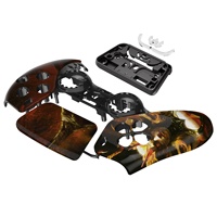 Pour boîtier de manette PS5-Coque avant sur le thème du motif personnalisé EXtremeRate et couverture de pavé tactile