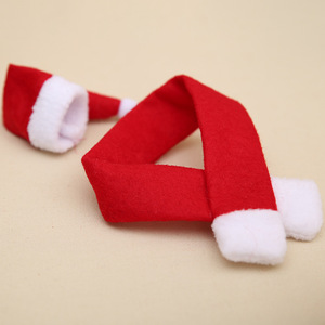 Décoration <span class=keywords><strong>de</strong></span> table <span class=keywords><strong>de</strong></span> dîner <span class=keywords><strong>de</strong></span> noël écharpe <span class=keywords><strong>de</strong></span> père noël mini chapeau <span class=keywords><strong>de</strong></span> noël décor <span class=keywords><strong>de</strong></span> couverture <span class=keywords><strong>de</strong></span> bouteille <span class=keywords><strong>de</strong></span> vin - Product Image 4