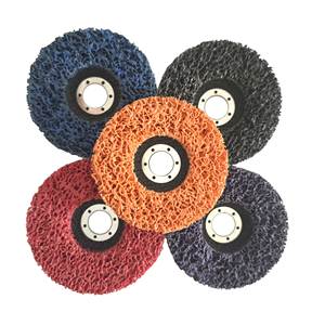 แผ่นขัดทำความสะอาดและลอกสี ขนาด 115 มม. 125 มม. 150 มม. แผ่นขัดหยาบพิเศษสำหรับโลหะ - Product Image 3