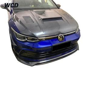 Cubierta de fibra de carbono para coche, Kit de carrocería estilo WCD para VW Golf 8 <span class=keywords><strong>Pro</strong></span> <span class=keywords><strong>GTI</strong></span> R 2020-2022 MK8 - Product Image 1