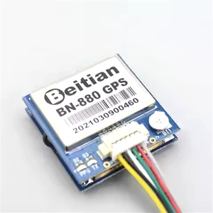 Accessoires pour drones Beitian <span class=keywords><strong>BN</strong></span>-220 280 <span class=keywords><strong>880</strong></span>, module GNSS intégré avec antenne double <span class=keywords><strong>GPS</strong></span>/GLONASS de niveau TTL 3.0V-5.0V, FLASH intégré FXB - Product Image 3