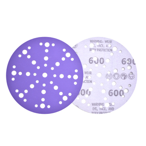 Disque abrasif multi-trous DDMS de haute qualité 150 mm, papier abrasif, OEM 40-600 #   Grit pour <span class=keywords><strong>carrosserie</strong></span> automobile - Product Image 1