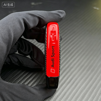 Personalización de Fundas para Llaves de Audi A4-A8 para Reequipamiento/Actualización, Opción Graffiti con Imágenes Personalizadas a Mano