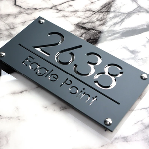 Wholesale Customized Good Quality <strong>Floating</strong> Custom Signs for Business <strong>House</strong> <strong>Numbers</strong> <strong>House</strong> <strong>Number</strong> Signs Led Outdoor Signs - Product Image 5