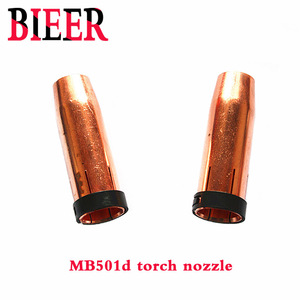 Bier 501D Copper Nozzle MIG CO2 Water-Cooled Welding Torch Tip For MB-501D Gun - Product Image 2