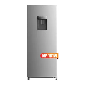 Family Designing Air Cooling Freezer 90 Degree Door Open 166L Net Capacity Upright Freezer