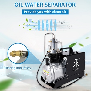 TUXING Wholesale OEM ODM 4500psi High Pressure 300bar 30mpa <strong>PCP</strong> Electric <strong>Pump</strong> Paintball Snorkeling Compressor For Scuba Diving - Product Image 6