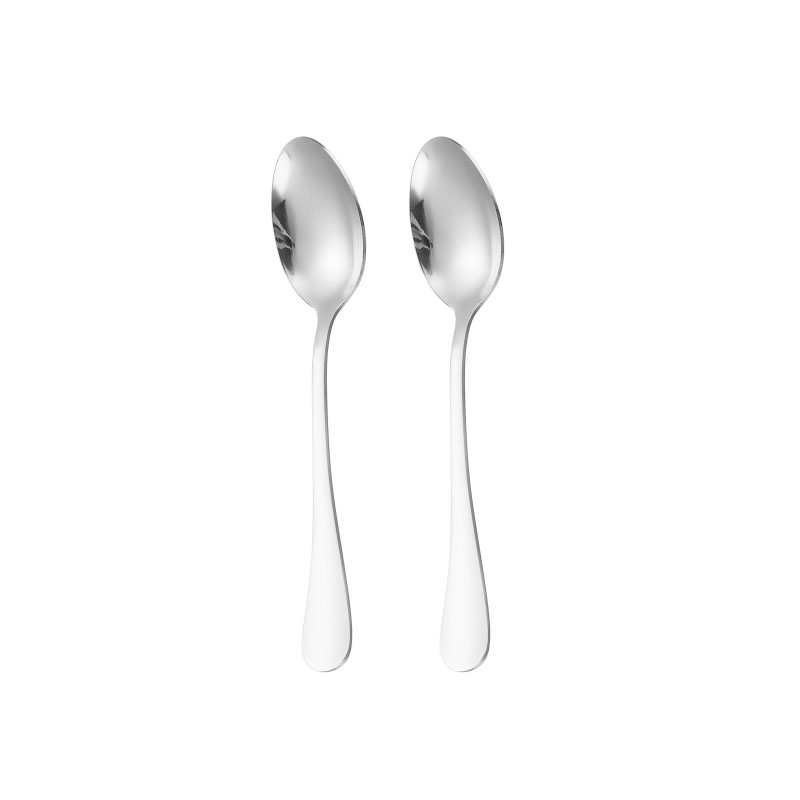 Argent (cuillère à dîner * 2PC)