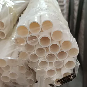 Precio de fábrica 20mm diámetro 1,4mm espesor de pared rígido flexible PVC conducto eléctrico tubo eléctrico de PVC