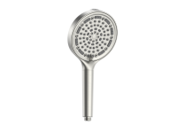 Pommeau de douche à main de luxe pour hôtels Finition chromée avec pluie filtrée et couleurs arc-en-ciel Modèles de pause et de pulvérisation de massage